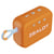 Enceinte Waterproof Bluetooth Portable Puissante Avec Basse Profonde IPX6 Orange YONIS