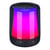 Enceinte Bluetooth Portable Noire Avec Lumière RGB Son Surround 360° Autonomie 20H YONIS