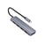 Hub USB C 5-en-1 UGREEN Gris avec 4 ports USB 3.0