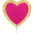 Ballon sur Tige Coeur - 26 cm