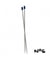 Aiguilles à tricoter - 30 cm - plastique - n°6 - Distrifil taille n°6