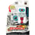 Toupie beyblade metal masters : flame byxis avec lanceur - type equilibre - hasbro bb-95
