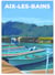 Affiche ville Aix-les-Bains | A3 : 29,7x42cm