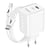 Akashi Chargeur Secteur USB-C 20W Power Delivery avec Câble 1m Blanc