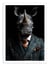 Affiche 30 x 40 cm - Rhinoceros Wild Suits - Philippe Hugonnard