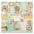 Pochette de 10 feuilles recto verso Garden Stamperia