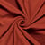 Tissu  Polaire uni Terracotta