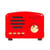 Mini Enceinte Bluetooth Rétro Portable Radio Support Carte TF Bois 6H Autonomie YONIS