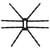 Avizar Support bureau articulé de 8 branches pour Smartphone Noir