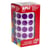 Apli Agipa - Gommettes rouleau Rond Ø 15 mm Violet x 2 832