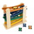 Rampe de course en bois avec 4 voitures - TRIXIE BABY - Orange