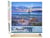 Peinture par Numéro Figured'Art - Vue sur la Plage - Kit de Loisir Créatif DIY Numéro d'Art Complet - 40x50cm toile roulée + châssis en bois à monter