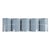 Bobine pour balance 80x60mm - 44m - 1 pli thermique 52g/m2 - Safe Contact. - Blanc - x 30 - Exacompta