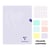 Cahier - 24x32(cm) - Petits carreaux - 96 pages - couverture en polypro - sans spirale - Clairefontaine