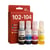 Pack de Cartouches Compatibles EPSON 102-104 pour Imprimantes EcoTank ET L800 à EcoTank ET L14000 & ET2500 à ET 18100, 4x70ml