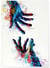 Affiche Mains Graffiti Pop Art | A3 : 29,7x42cm