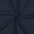 Tissu Jersey Coton côtelé uni Bleu marine