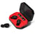 Écouteurs Bluetooth Sans Fil 5.0 Affichage Tactile Son Clair Longue Autonomie Rouge YONIS