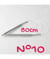 Aiguilles à tricoter circulaires Aluminium 2mm à 10mm X 80 cm - Rico Design taille n°10