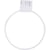 Graine Créative - Armature abat-jour cercle Ø 10 cm blanc