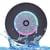 Enceinte Bluetooth Waterproof Mini Avec Lumière LED Radio FM Subwoofer Carte TF Ventouse Noir YONIS