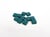 Carreaux mosaïque Bleu canard Pixel art - Mini - Lot de 100