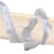 Bobine 25m galon festonné 10mm Gris Clair