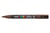Lot de 6 marqueurs peinture pointe conique fine 0,9 - 1,3 mm - POSCA - Marron