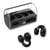 Ecouteurs Bluetooth Conduction Sonore Avec Affichage Digital Etanche Noir Noir YONIS