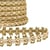 Bobine 20m galon doré 18mm Beige