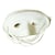 MégaCréa DIY - Masques enfant Loups en plastique blanc 8,5 x 16 cm x 5 pièces