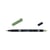Lot de 6 feutres à dessin double pointe pinceau - TOMBOW - Vert asperge - ABT Dual Brush Pen