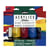 Peinture acrylique - Haut viscosité - Coffret 5 tubes 100ml - Couleurs primaires - Pébéo Studio