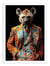 Affiche 30 x 40 cm - Hyena Wild Suits - Philippe Hugonnard