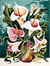 Canevas antique Douceur rose 40x50cm