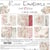 24 papiers scrapbooking 20 x 20 cm Craft O' Clock ROSE EMOTIONS