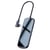 Hub 7 en 1 USB-C vers 3x USB / HDMI / USB-C / Micro-SD / SD Compact Baseus Gris