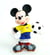 Figurine Mickey footballeur brésilien - Bullyland
