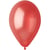 10 Ballons Rouge Nacré Ø30cm