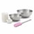 Set de 78 ustensiles de pâtisserie moules à gâteaux bols et spatule Zenker Nature FSC