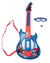 Guitare Électronique Lumineuse avec lunettes et micro Spider-Man