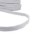 Bobine 15m Galon chevrons Gris Clair 15mm