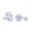 Lot de 3 emporte-pièces de Noël pour pâte à sucre motif flocon de neige Zenker Emporte-pièces