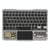 Clavier Pour Tablette RGB Sans Fil Bluetooth Ergonomique Longue Autonomie Noir YONIS