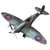 Aviation - Supermarine Spitfire - Maquette 3D en métal avec 2 feuilles