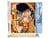 Peinture par Numéro Figured'Art - Tendre Baiser - Kit de Loisir Créatif DIY Numéro d'Art Complet - 40x50cm toile roulée + châssis en bois à monter