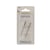 Aiguilles Smyrne sans pointe x2