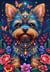 Puzzle 1000 pièces - Le Chien au Pays des Fleurs - Alipson Puzzle