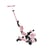 Trottinette évolutive GO-UP BABY LIGHTS 360  Rose pastel - Globber
