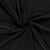Tissu Suédine extensible  Elora aspect daim uni Noir